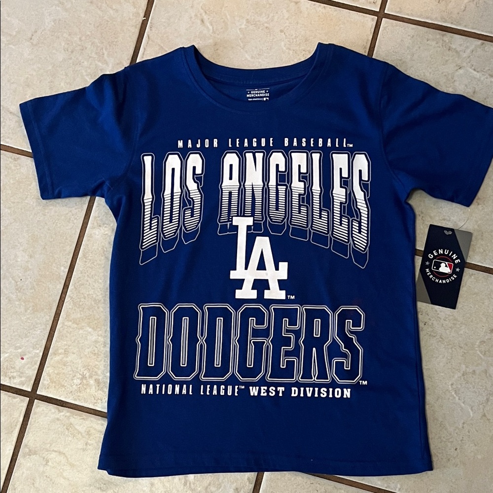 Genuine Merchandise Los Angeles Dodgers Blue Tee